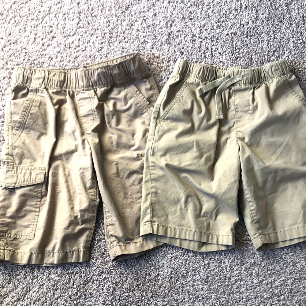Boys khaki shorts